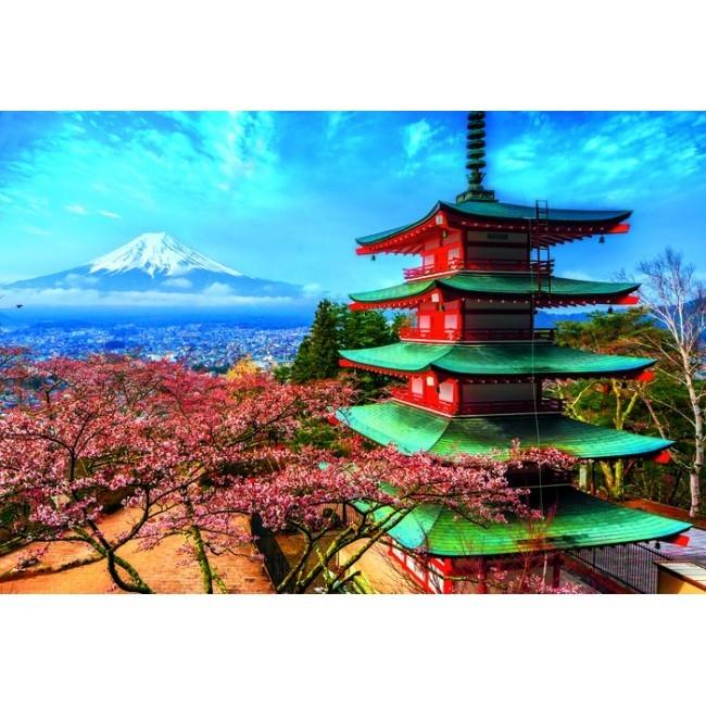 (預購)歐洲TRE拼圖---富士山(1500片)26132
