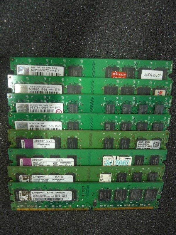 含稅-金士頓 創見 威剛 DDR2 800 2GB 原廠終身保固 DDR2 2GB 桌上型記憶體 H004