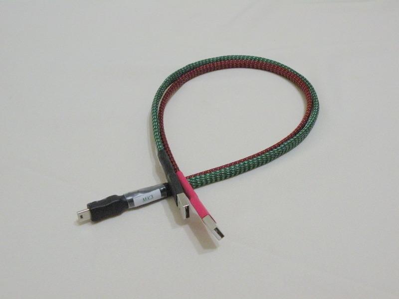 [MK3]HTPC專用分離式USB線(mini B公 - 2A公) - 0.5M