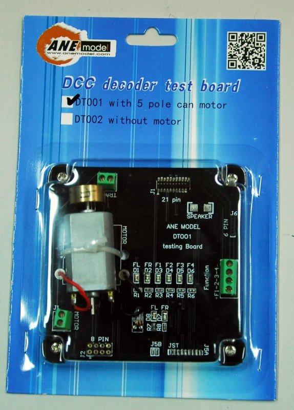 DT001 數位晶片測試模組 可以測試6針、8針及21針晶片馬達與燈光功能
