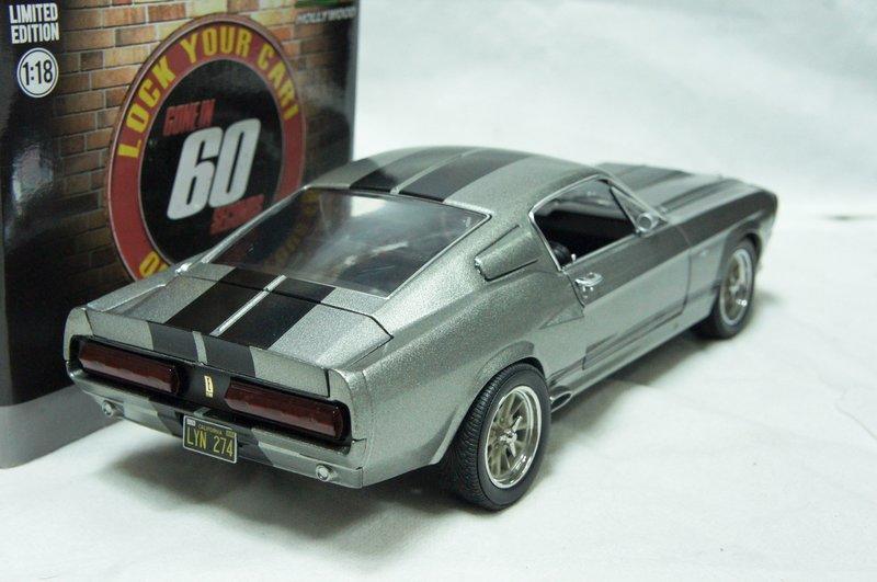 特價現貨】1:18 Ford Mustang Shelby GT500 Eleanor 1967 伊蓮娜 