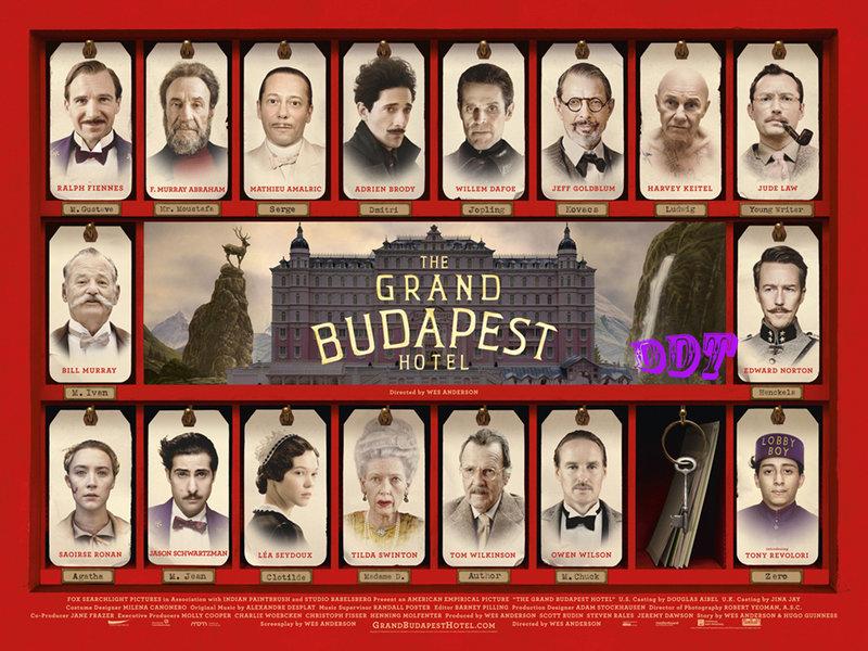 [ddt]防水海報《歡迎來到布達佩斯大飯店 / The Grand Budapest Hotel》75×100公分~