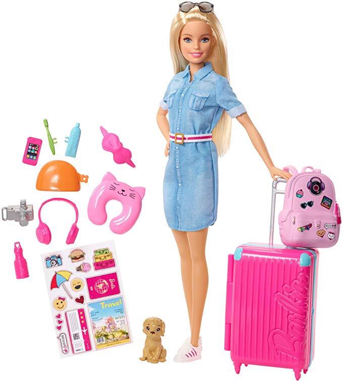低價代購：請詢價 芭比 各類新娃資訊最快最齊全到貨最快 旅遊芭比Barbie travel accessiries