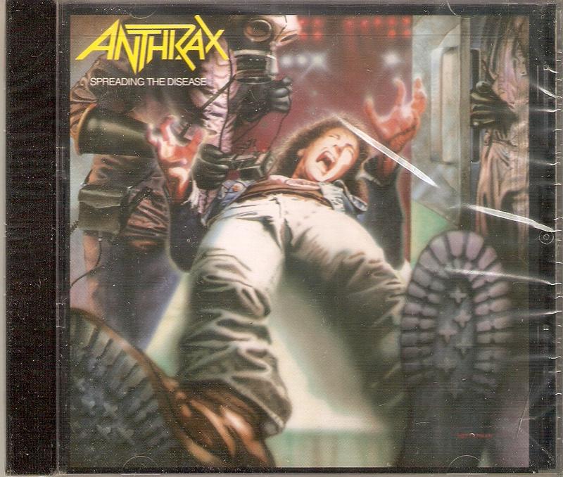Anthrax - Spreading the Disease 全新未拆封美版 (鞭金)