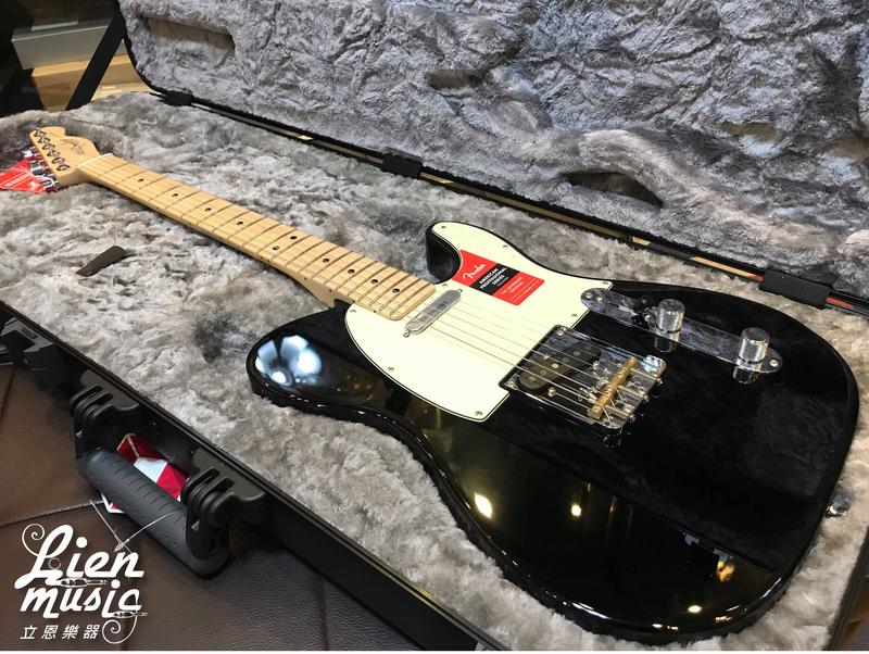『立恩樂器』免運公司貨 Fender American Professional Telecaster 楓木指板 黑色