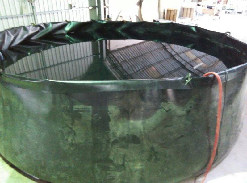 可摺式HDPE布圓型桶槽『直徑1~6M*高1.5M』(另有多種直徑選擇.蓄水池.養殖池.灌溉儲存桶槽)