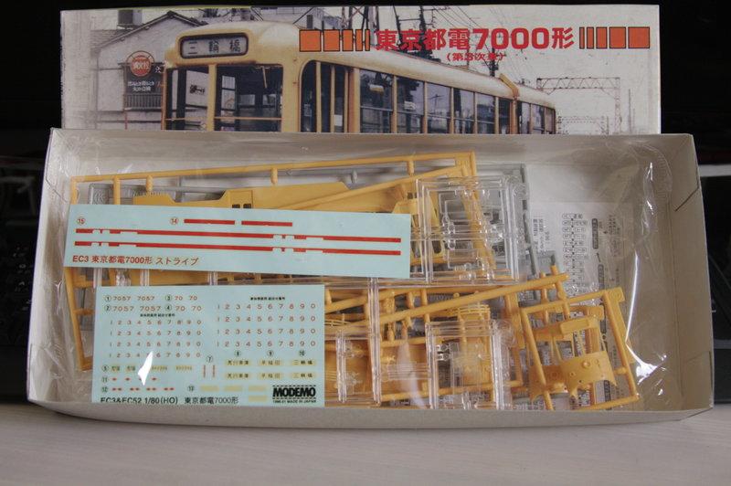 ◎多多熊雜貨舖◎ MODEMO 鐵道模型HO規東京都電7000形(第3次車) 日版