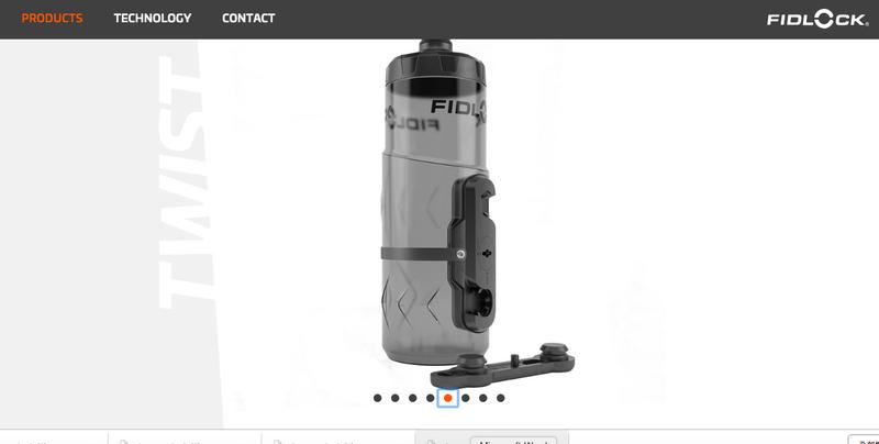 [YOYO] Fidlock 自行車磁力水架水壺套裝 600/450ml  透明/黑色_#09609 / #09611