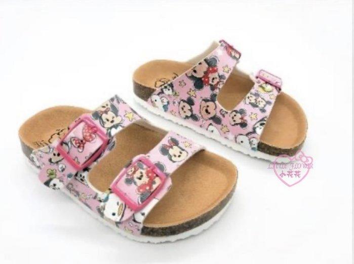 ♥小花花日本精品♥ 米奇米妮粉色涼鞋 透氣舒適好穿 420092