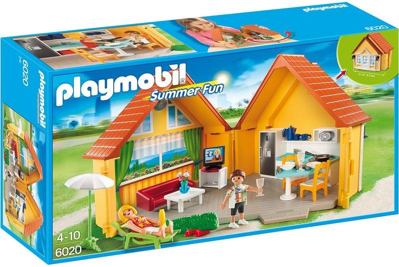 【7.5摩堡】 德國 Playmobil 6020 新品 娃娃屋 渡假屋 方便收納 玩具 5167可參考