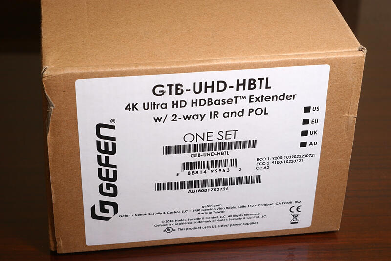 美品 GEFEN GTB-UHD-HBTL HDBaseT延長機-