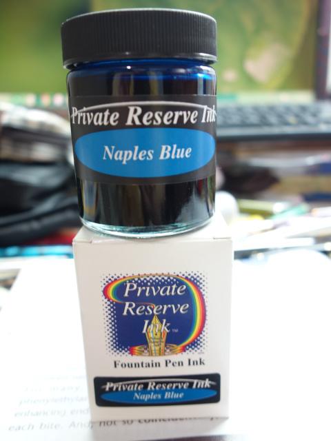 [鋼筆墨分裝] Private Reserve - Naples Blue 那不勒斯藍 土耳其藍 5ml