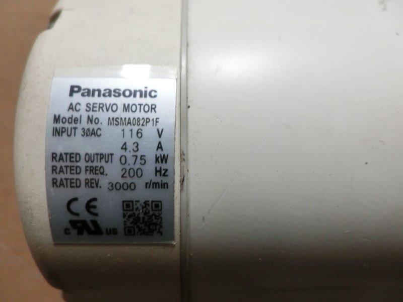 Panasonic 伺服馬達 MSMA082P1F