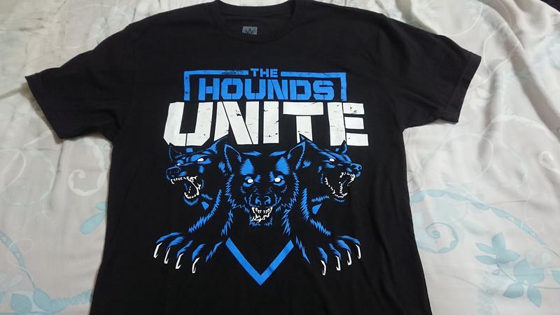 全新 WWE美國正版 The Shield Hounds Unite Special T-Shirt 神盾軍SIZE:S