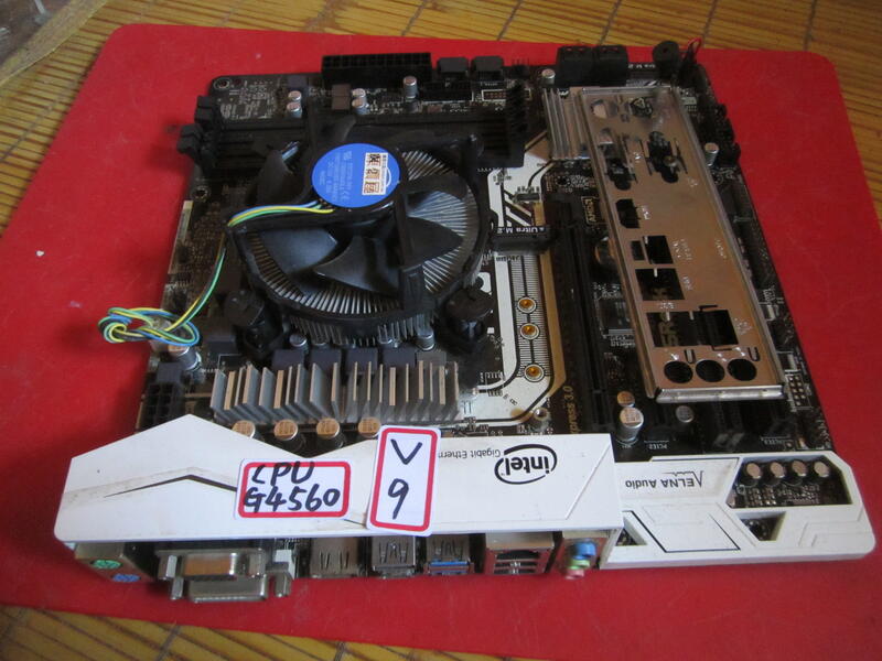 ASRock 華擎 B250M PRO4+CPU G4560 功能正常 主機板