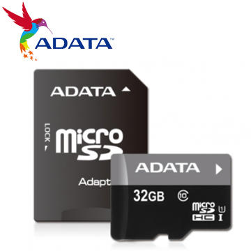 小伶電信 ADATA 威剛 Premier microSDHC UHS-I U1 32G記憶卡(附轉卡)└┬┐429號