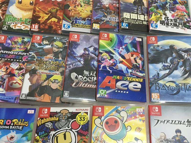 大台北3C收購工作室 任天堂 Nintendo switch 遊戲片 主機、其他遊戲主機高價收購