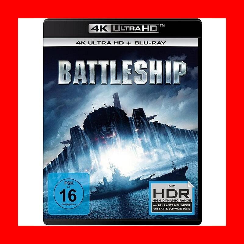 【AV達人】【4K UHD】超級戰艦4K UHD+BD雙碟限定版(BD中文字幕)Battleship星際大戰連恩尼遜
