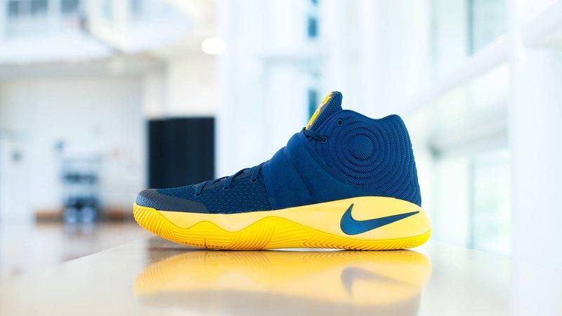 S.G NIKE KYRIE 2 EP Cavs Playoffs PE 騎士隊客場藍黃籃球鞋820537