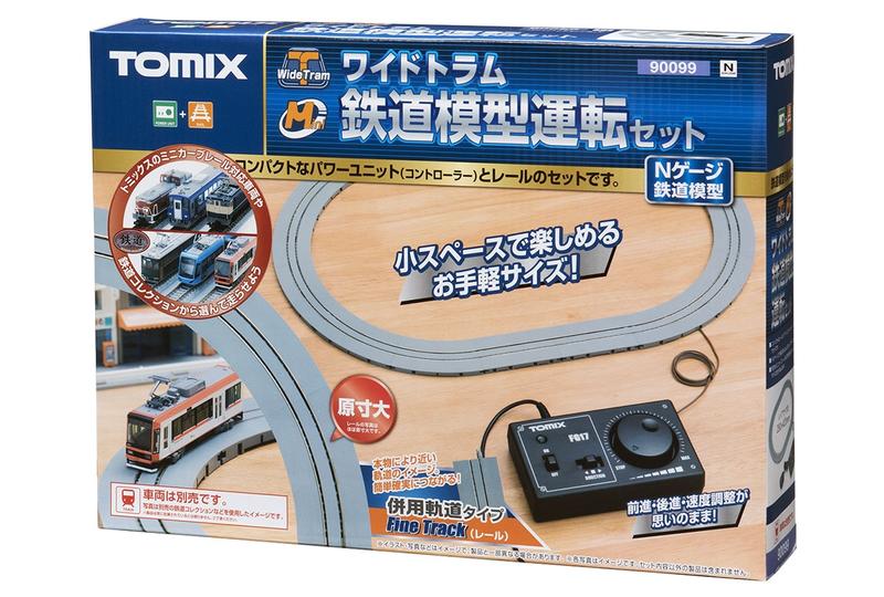 【專業模型 】TOMIX  90099 ワイドトラム鉄道模型運転セット