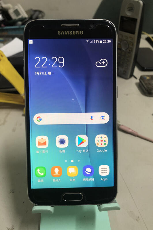 中古良品 二手 三星 Samsung Galaxy S6 SM-G9208 4G LTE 黑色