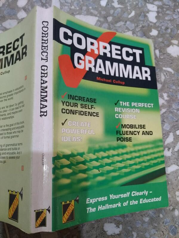 Correct Grammar. 作者Michael Cullup