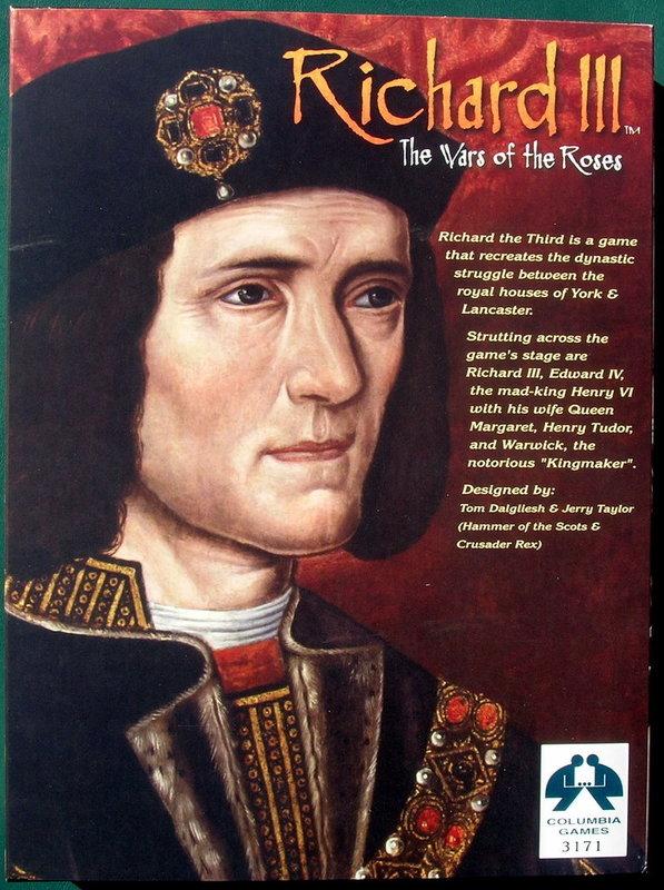 『戰棋俱樂部』Richard III: Wars of the Roses 查理三世：玫瑰戰爭「桌遊/桌上遊戲」