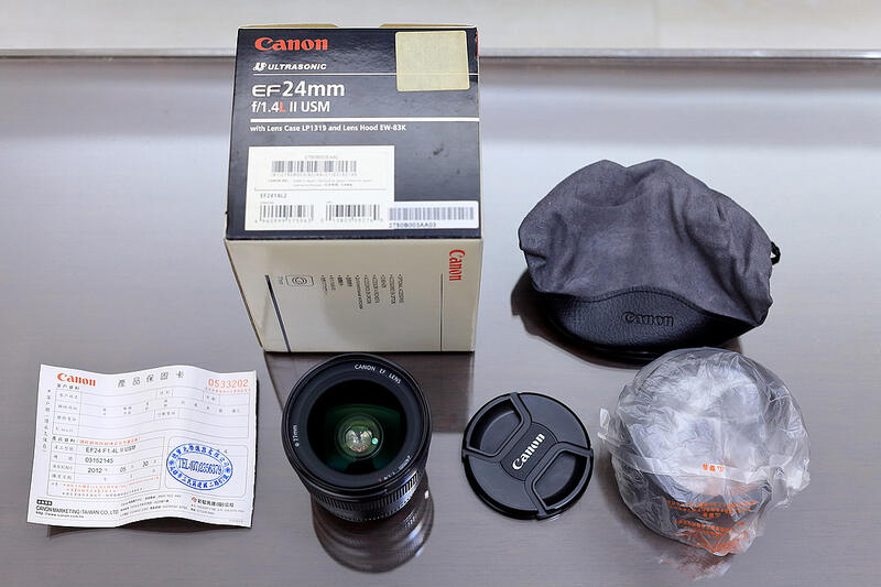 CANON EF 24mm F1.4L ll USM 二代，台中，公司貨