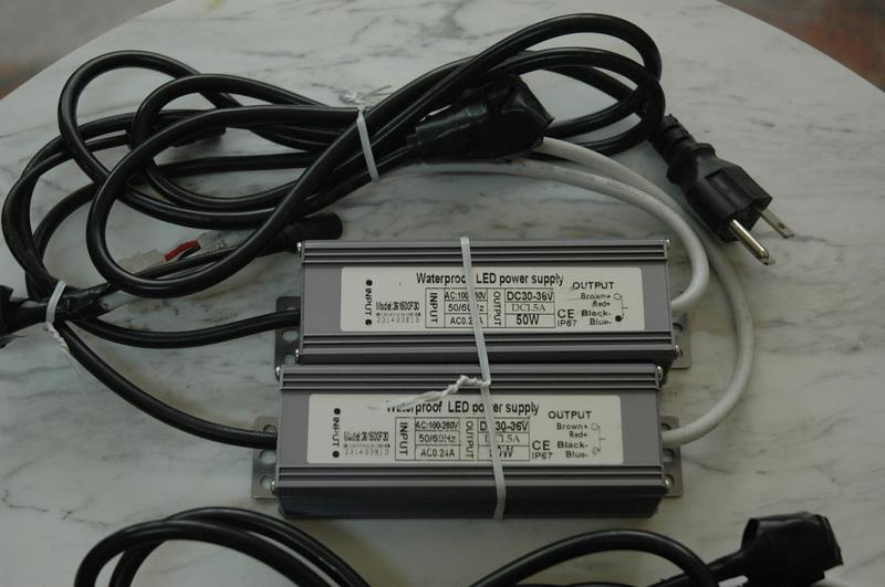防水型 鋁殼 LED 電源供應器 變壓器 驅動器 30~36V 1.5A 50W
