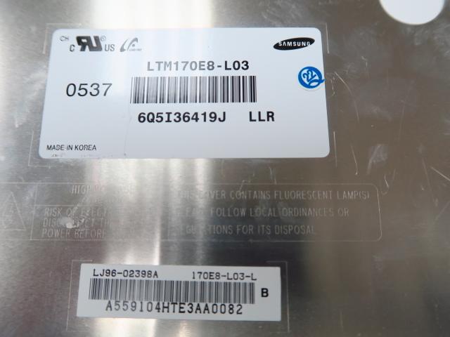 【面板】SAMSUNG LTM170E8-L03 (適用EIZO S1731)拆機品 液晶螢幕 LCD PANEL