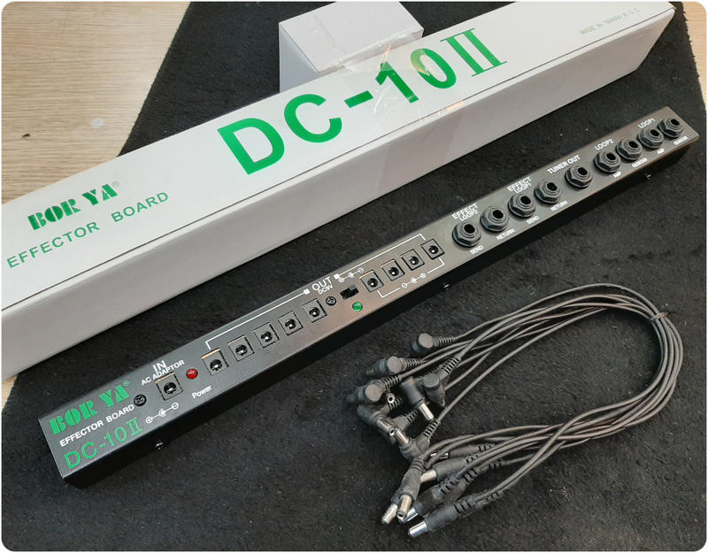 ♪♪學友樂器音響♪♪ Borya DC-10II 效果器電供 電源棒 電源供應器 雙迴路 極性可切換