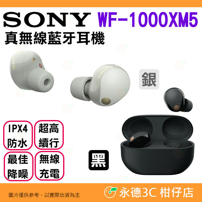 SONY WF-1000XM5 AI降噪 真無線藍牙耳機 台灣索尼公司貨12+6個月保固 IPX4防水 低延遲