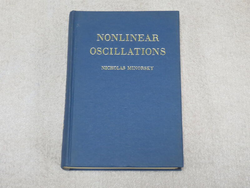 古書  Nonlinear Oscillations （Nicholas Minorsky）