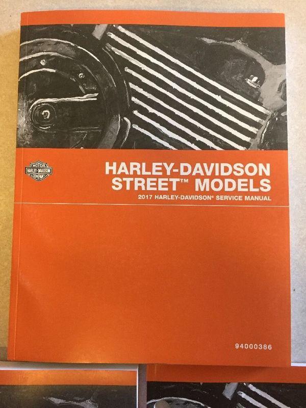 哈雷Harley Davidson 2017 STREET系列 英文版 原廠維修手冊94000386