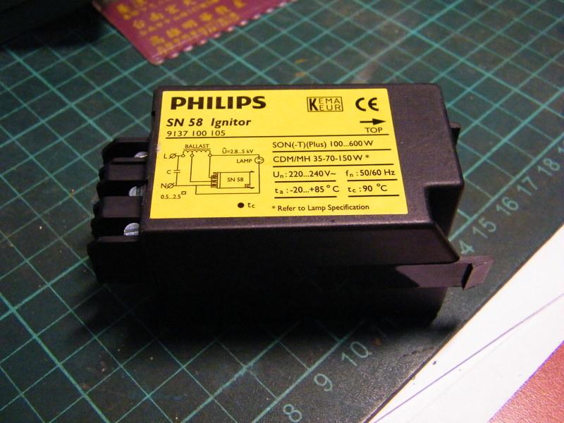 全新庫存 飛利浦 PHILIPS 原廠 35W 70W 150W CDM 複金屬 起動器 點燈器 SN58