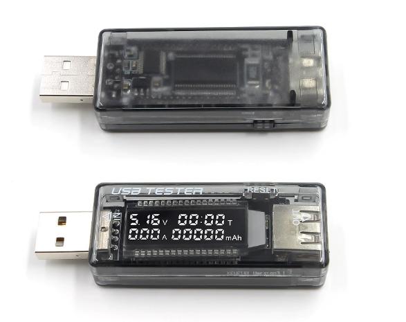 [現貨]USB檢測器 QC3.0 QC2.0 快充 電流 電壓 容量 測試器 檢測表 USB監控測試