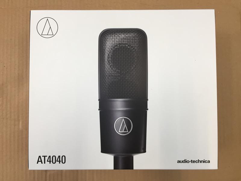 羅蘭樂器】鐵三角Audio-Technica AT4040 電容式麥克風(公司貨，全新盒