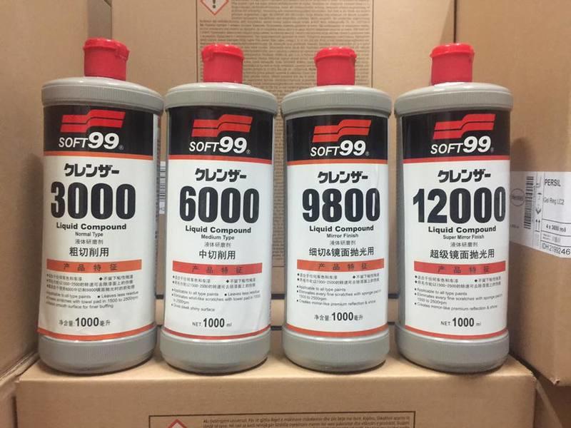 價格內洽【油品味】SOFT99 研磨劑 G-3000 G-6000 G-9800 G-12000