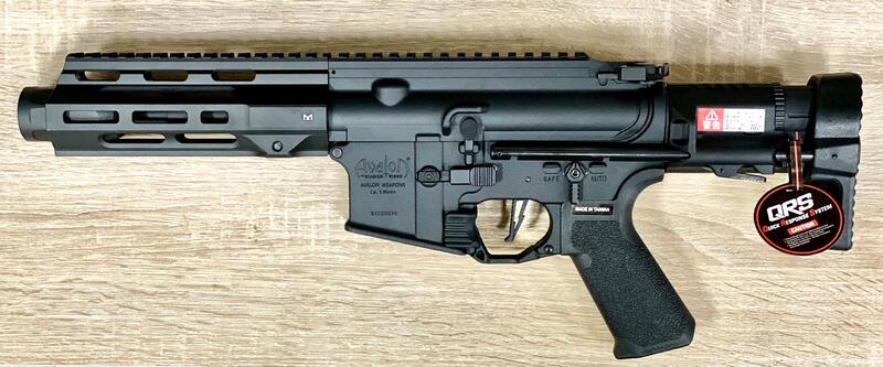 【楊格玩具】現貨~ VFC M4 AVALON CALIBUR II PDW AEG全金屬 電動槍~黑色
