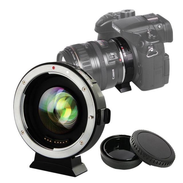 Viltrox EF-M2 Canon EF鏡頭轉M4/3減焦增光自動對焦轉接環 視角增廣0.7x METABONES同