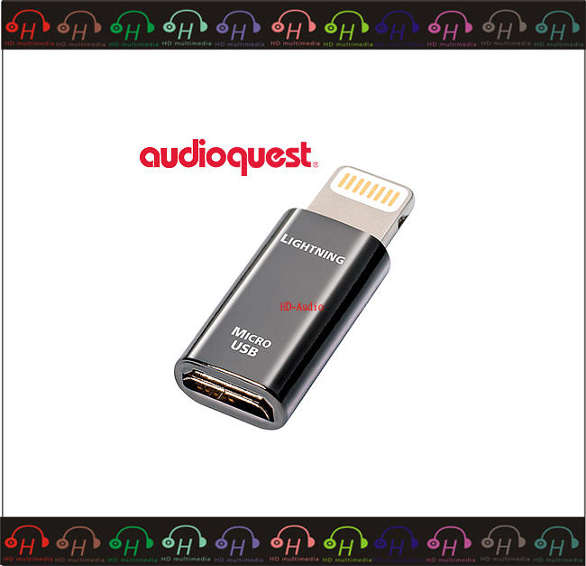預訂! 弘達影音多媒體 Audioquest Micro USB to Lightning 轉接器