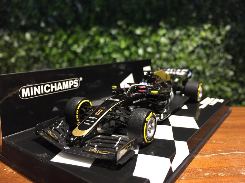 1/43 Minichamps R.Grosjean HAAS F1 VF-19 2019 417190008【MGM】