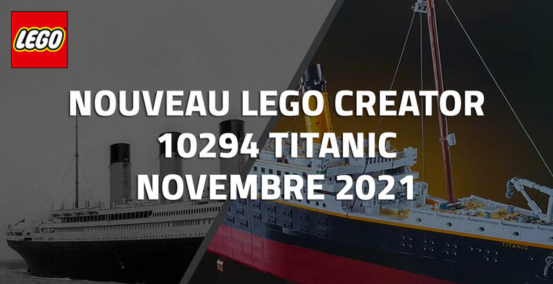 LEGO 樂高 Creator 創意系列 10294 鐵達尼號 TITANIC (含運輸箱) 全新未拆！