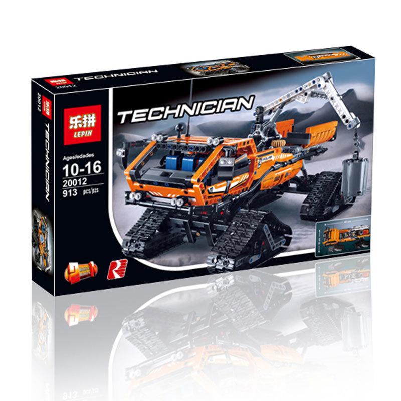 樂拼20012 探險 極地工程卡車 台北可面交 只有一盒 科技機械組 系列 拼裝積木 相容 樂高 LEGO 42038