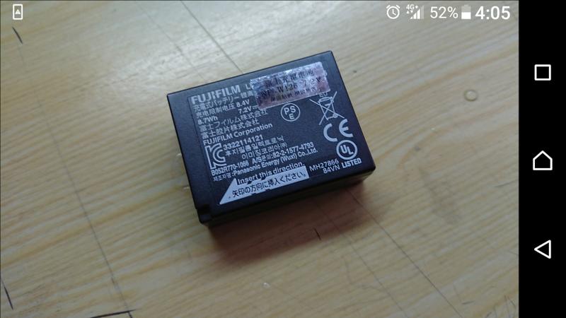 Fujifilm NP-W126 原廠電池  公司貨  富士微單眼相機專用