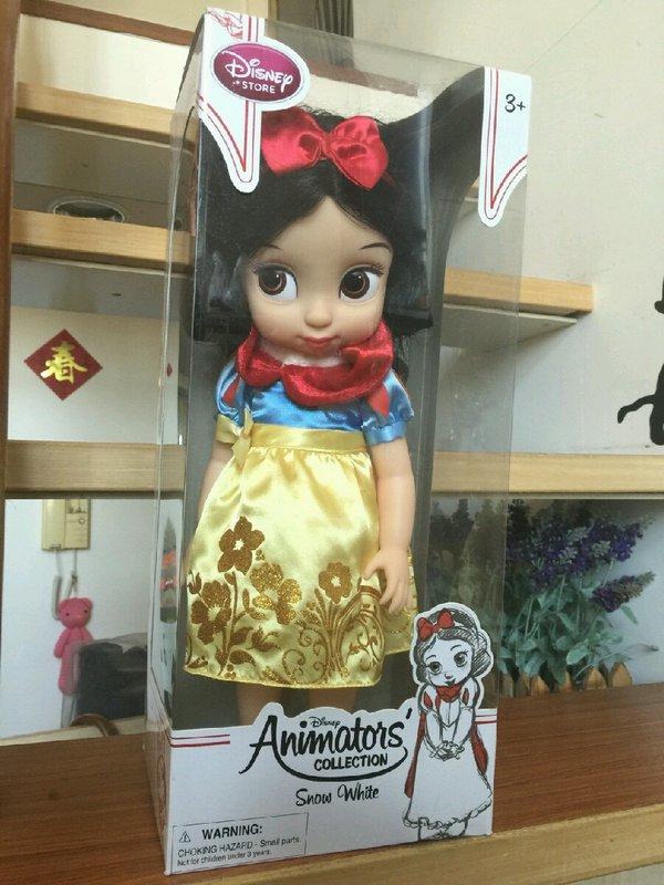 Disney迪士尼 白雪公主 娃娃 公仔 收藏 擺設 欣賞 送禮 每天都有好心情 百分百正品 迪士尼購買