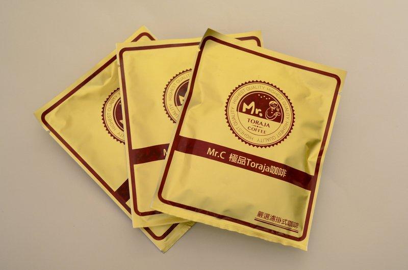 Mr.C 印尼國寶級托那加（Toraja）T2 濾掛式咖啡 （一盒十包）
