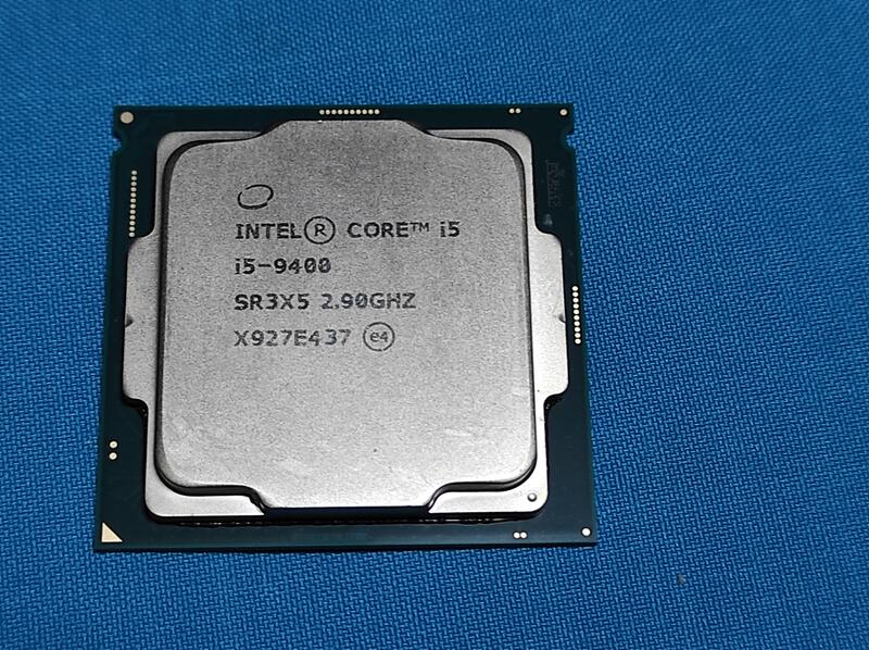 Intel Core i5-9400 2.9-4.1G/9M/有內顯/6C6T/1151腳位第9代CPU 良品