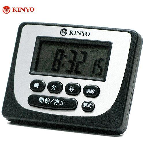 全新原廠保固一年KINYO大液晶電子式計時器數字鐘(TC-3)