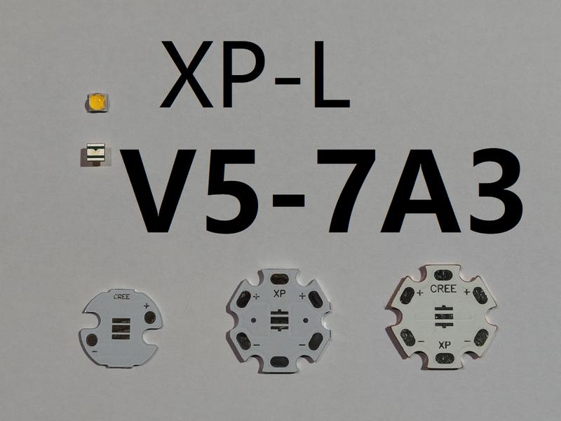 【瑞隆工坊】Cree XP L V5 7A3 路燈色 1199流明 燈泡 燈珠 晶片 XPL XP L 非 XML2
